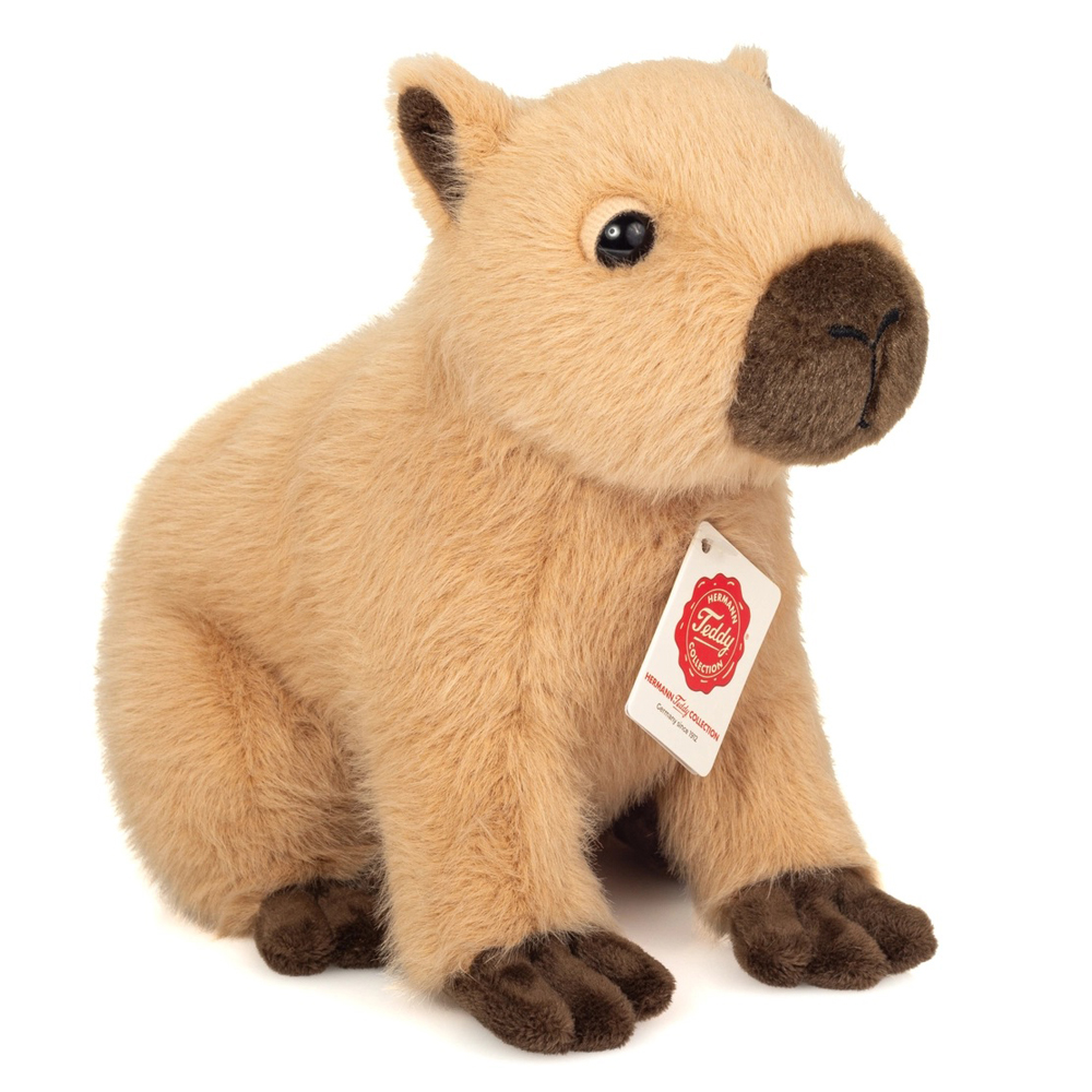 Teddy Hermann Capybara 25cm Plush Soft Toy