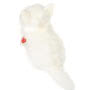 Teddy Hermann British Shorthair White Cat 20cm Back