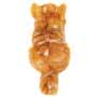 Teddy Hermann Ginger Tabby Cat Soft Toy Lying 20 cm  Back