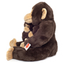 Teddy Hermann Chimpanzee with Baby 40cm Soft Toy side