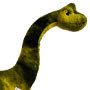 Teddy Hermann Dinosaur Brachiosaurus Soft Toy Head