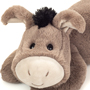 Teddy Hermann Eddy Donkey Lying 38cm Plush Toy face
