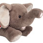 Teddy Hermann Elephant Lying 55cm Soft Toy head