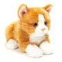 Teddy Hermann Ginger Cat Lying 20 cm Front