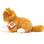 Teddy Hermann Ginger Cat Lying 20 cm Side