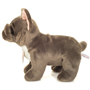 Teddy Hermann Grey French Bulldog 30cm Soft Toy side view