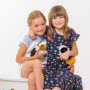 Teddy Hermann Guinea Pig 3-Coloured 20 cm Soft Toy In Situ