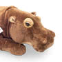 Teddy Hermann Hippo Lying 45cm Soft Toy Head