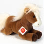Teddy Hermann Horse Lying Light Brown 30cm Soft Toy 