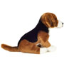 Teddy Hermann Hunting Dog 29cm Soft Toy side view
