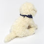 Teddy Hermann Labradoodle Sitting 28cm Soft Toy back