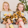 Teddy Hermann Leopard Sitting 27cm Soft Toy Insitu