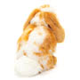 Teddy Hermann Light Brown & White Sitting Bunny 20cm Back