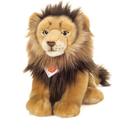 Lion Sitting Soft Toy 30cm