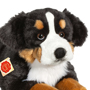 Teddy Hermann Lying Bernese Mountain Dog 60cm Soft Toy Face