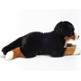 Teddy Hermann Lying Bernese Mountain Dog 60cm Soft Toy side