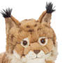 Teddy Hermann Lynx Lying 45cm Soft Toy Face