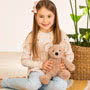 Teddy Hermann Mabel Mouse 32cm Soft Toy Holding
