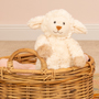 Teddy Hermann Maggi Sheep 27cm Soft Toy Basket