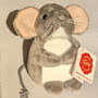 Teddy Hermann Mice 11cm Grey