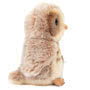 Teddy Hermann Owl Light Brown Soft Toy 16cm Side