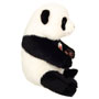 Teddy Hermann Panda Sitting 28cm side