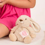Teddy Hermann Polli Beige Bunny 15cm Plush Toy insitu