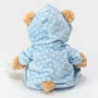 Teddy Hermann Pyjama Bear Blue 30cm Back