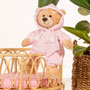 Teddy Hermann Pyjama Bear Pink 30cm Insitu
