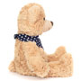 Teddy Hermann Sandy Teddy Bear with Star Scarf Side