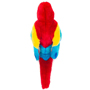 Teddy Hermann Scarlet Macaw Red 27cm Plush Toy back view