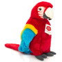 Teddy Hermann Scarlet Macaw Red 27cm Plush Toy 