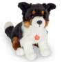 Teddy Hermann Sitting Tri-Colour Border Collie 30cm Soft Toy 
