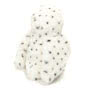 Teddy Hermann Snowy Owl Soft Toy 21cm Back