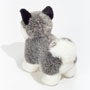 Teddy Hermann Standing Husky 23cm Soft Toy Back