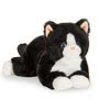 Teddy Hermann Black & White Cat Soft Toy 30cm front view