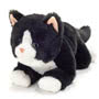 Teddy Hermann Black & White Cat Soft Toy 30cm 