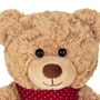 Teddy Hermann Teddy Curtis with Scarf 30cm Plush Toy face