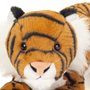 Teddy Hermann Tiger Lying 33cm Plush Toy face