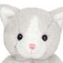 Teddy Hermann Trixi Grey & White Plush Kitty Cat close