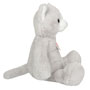 Teddy Hermann Trixi Grey & White Plush Kitty Cat side