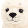 Teddy Hermann White Seal 25cm Plush Toy face
