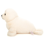 Teddy Hermann White Seal 25cm Plush Toy side view