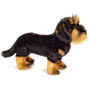 Teddy Hermann Wirehaired Dachshund Standing Soft Toy Side