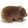 Teddy Hermann Wombat 26cm Soft Toy side