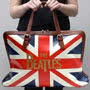 House of Disaster The Beatles Union Jack Overnight Bag To Size