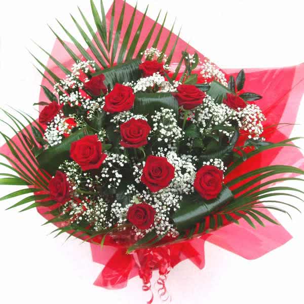 Flowers Valentines Red Roses