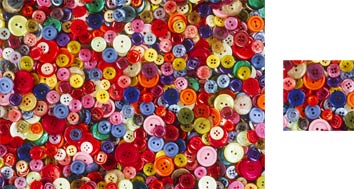 Buttons Wrapping Paper - Photowrap