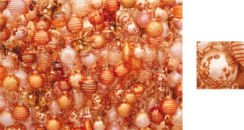 Photowrap Gold Baubles Photowrap Wrapping Paper