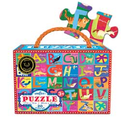 Eeboo Animal Alphabet Puzzle